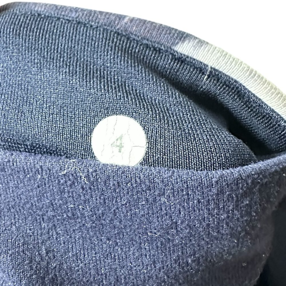 Lululemon Wunder Under Pant Engineered Mirage Deep Indigo Size 4 - Picture 9 of 9